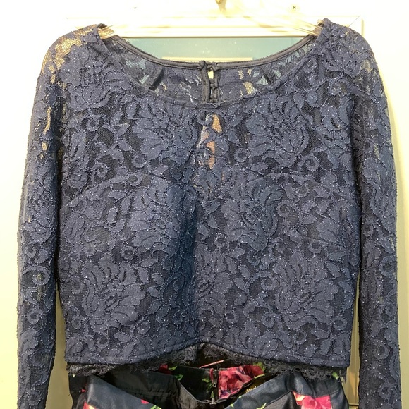 Two Piece Semi Formal Dress - Picture 2 of 15